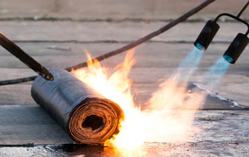 Over Langshaw asphalt flat roofing repairs