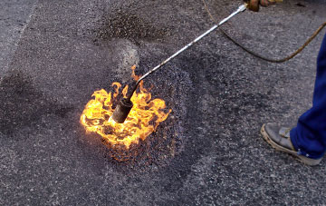 Over Langshaw flat roofing repairs
