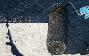 Over Langshaw liquid sealant waterproofing